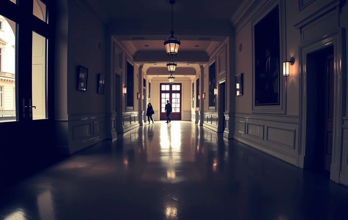 Parisian hallway